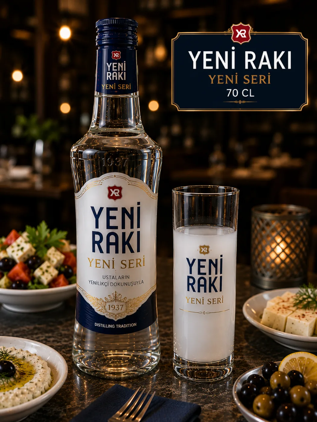 YENİ RAKI YENİ SERİ 70CL