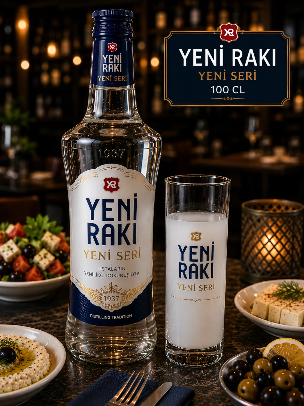 YENİ RAKI YENİ SERİ 100CL